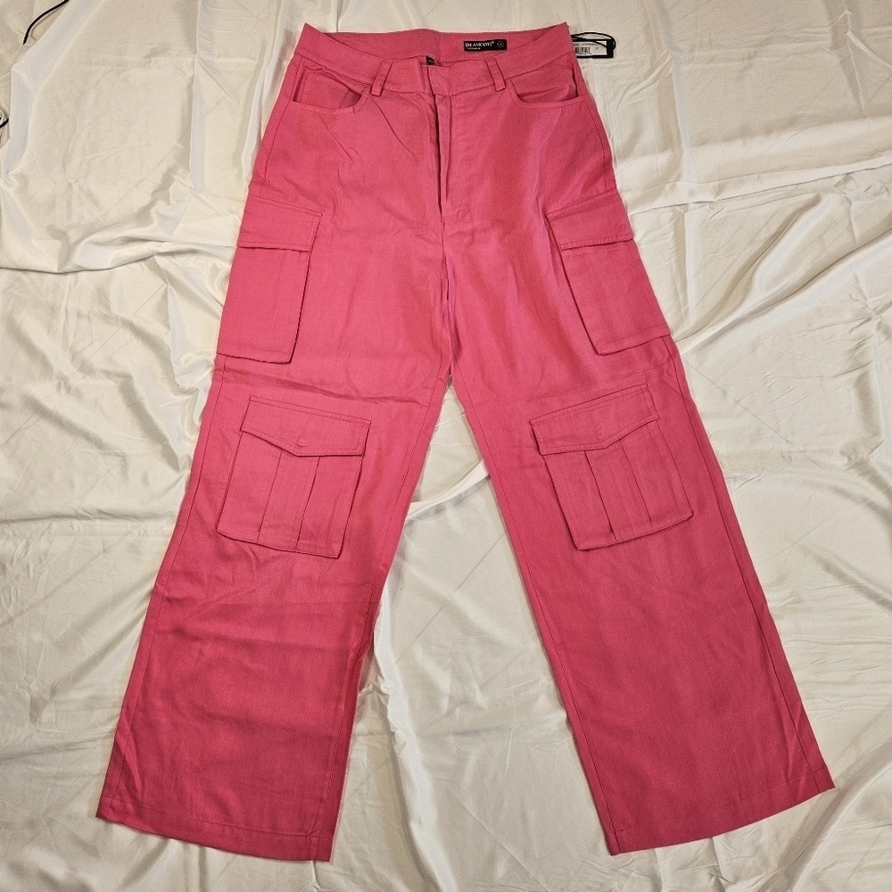 Blank NYC Pink Cargo Pants NWT Size 31